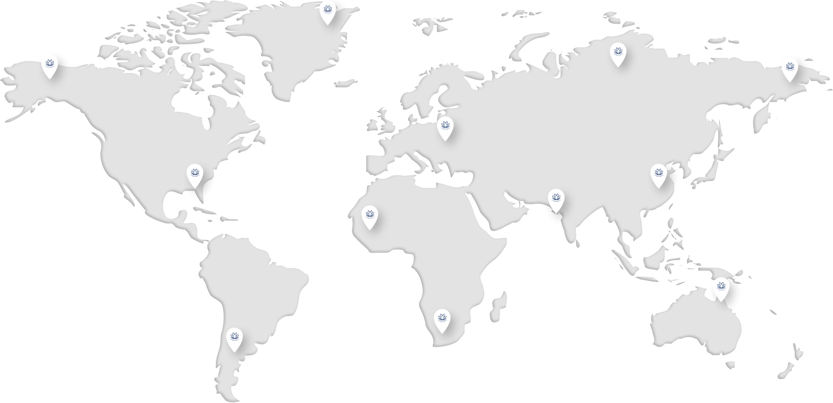 Worldwide Map Icon